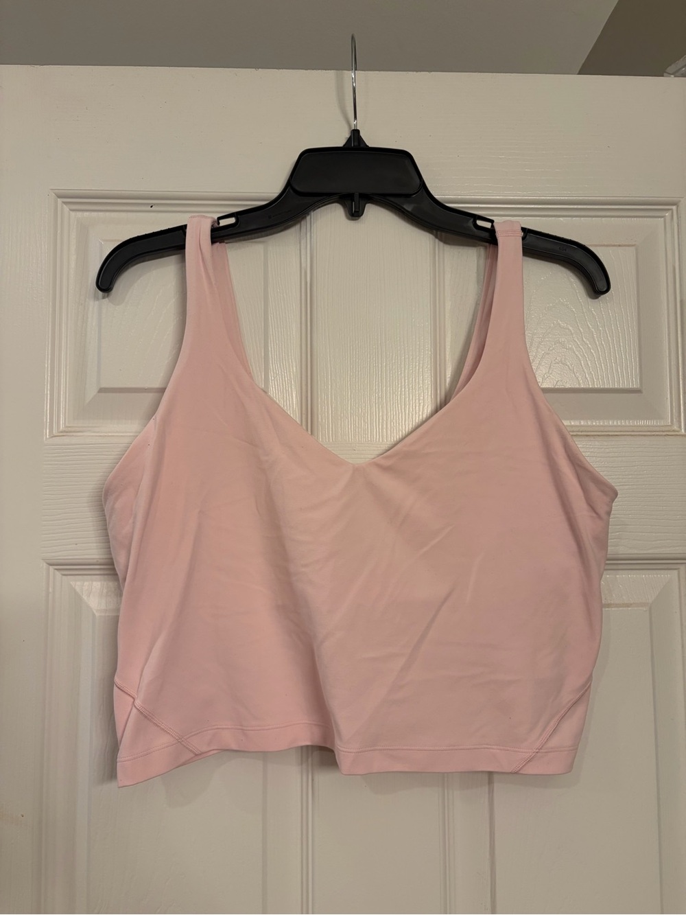 Lululemon V-Neck Bralette Tank Top - Light Pink